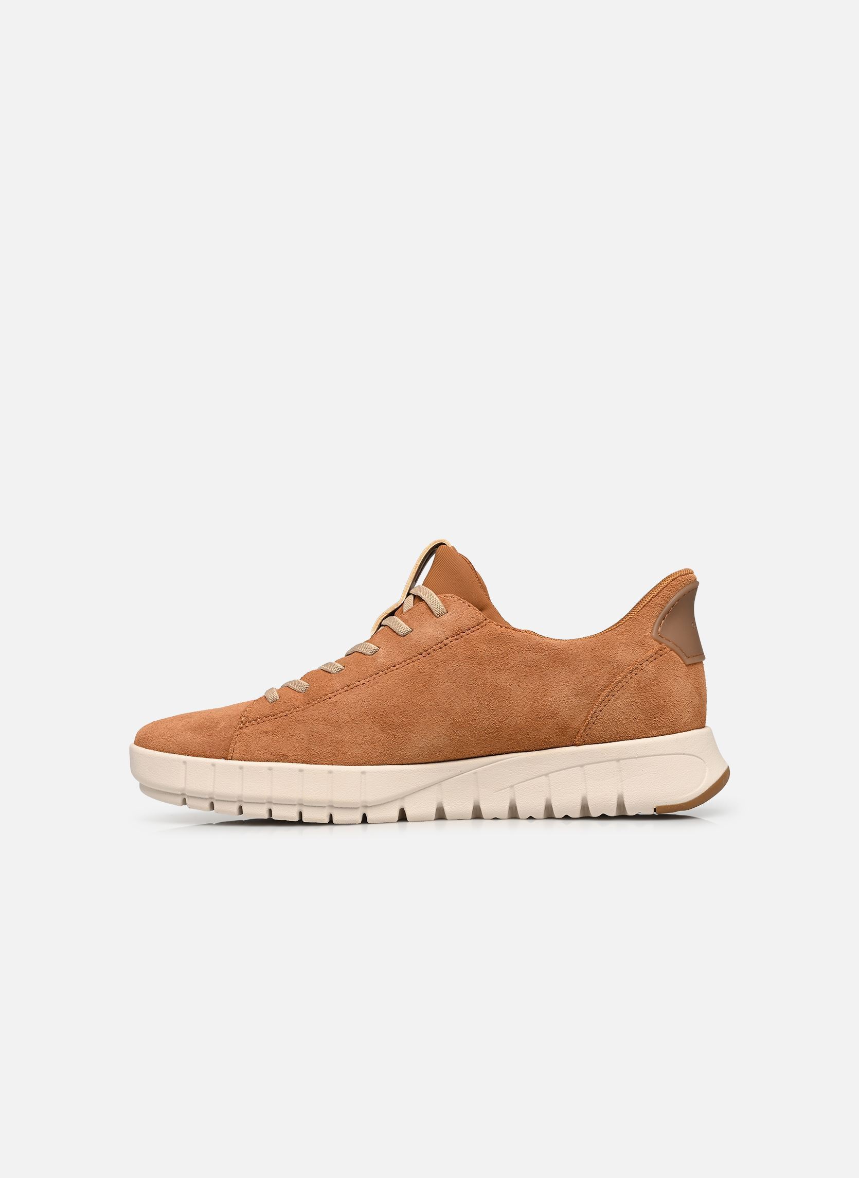 Baskets D FLEXTRIDE PLUS C FAST IN femme marron Geox Baskets D FLEXTRIDE PLUS C FAST IN femme marron WHISKY
