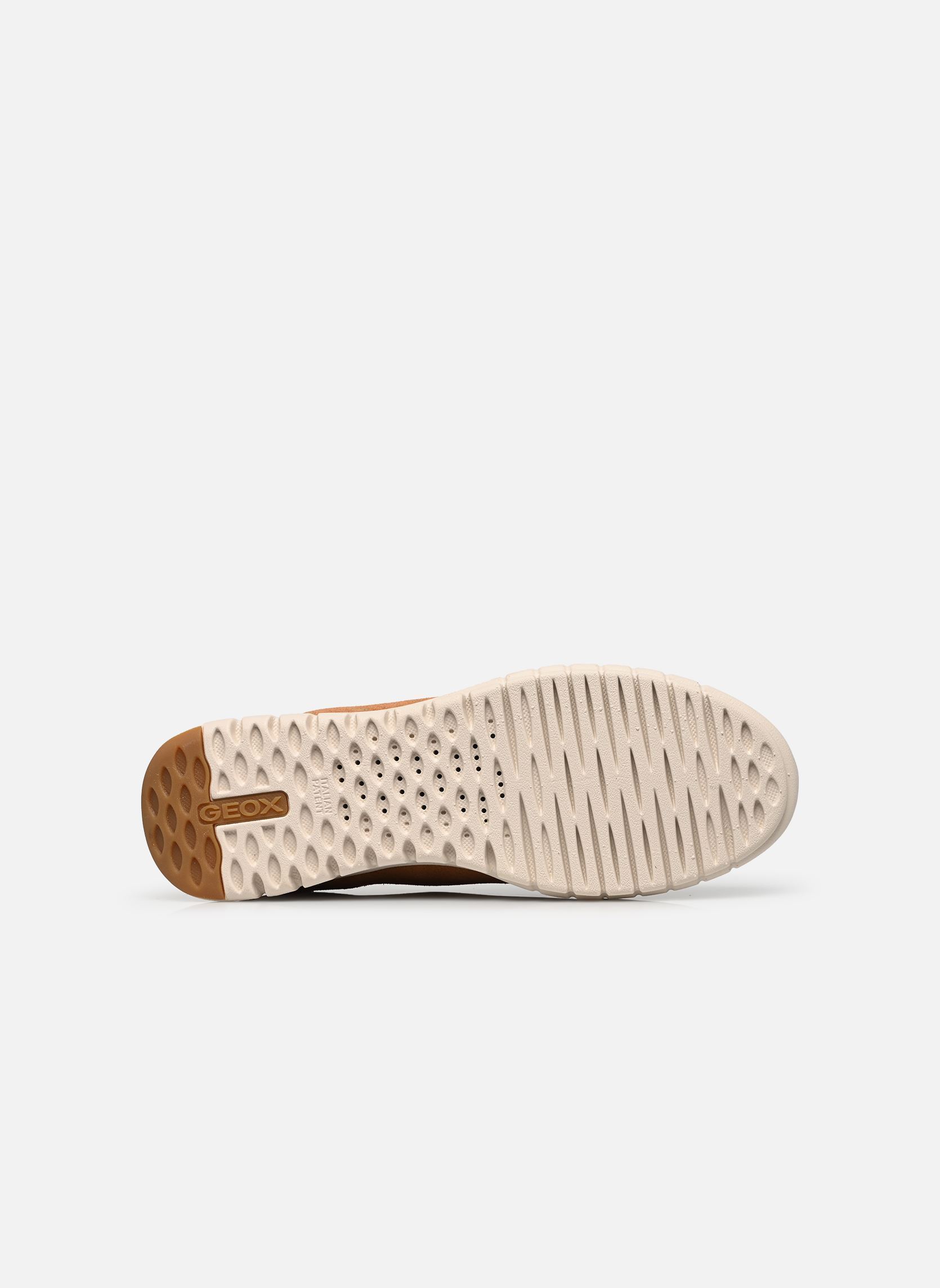 Baskets D FLEXTRIDE PLUS C FAST IN femme marron Geox Baskets D FLEXTRIDE PLUS C FAST IN femme marron WHISKY