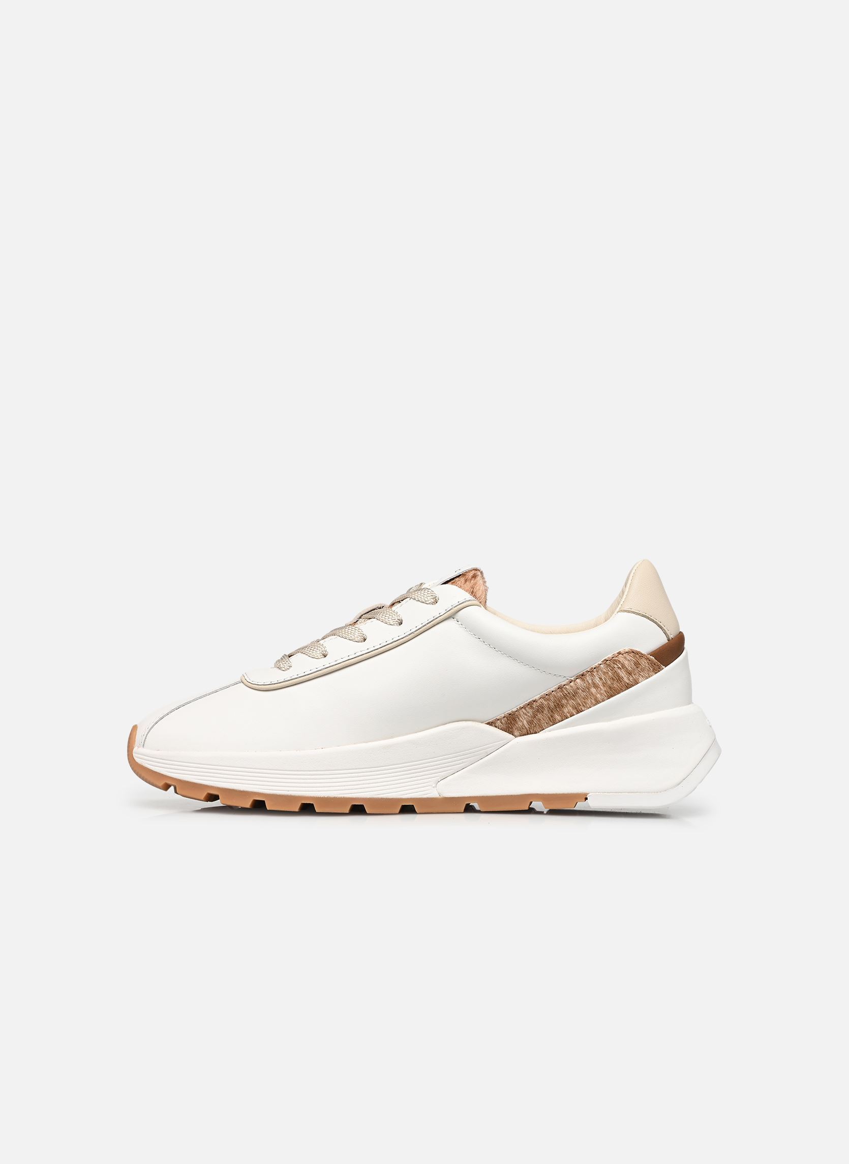 Baskets D METROPOLI femme blanc Geox Baskets D METROPOLI femme blanc BLANC / PAPYRUS