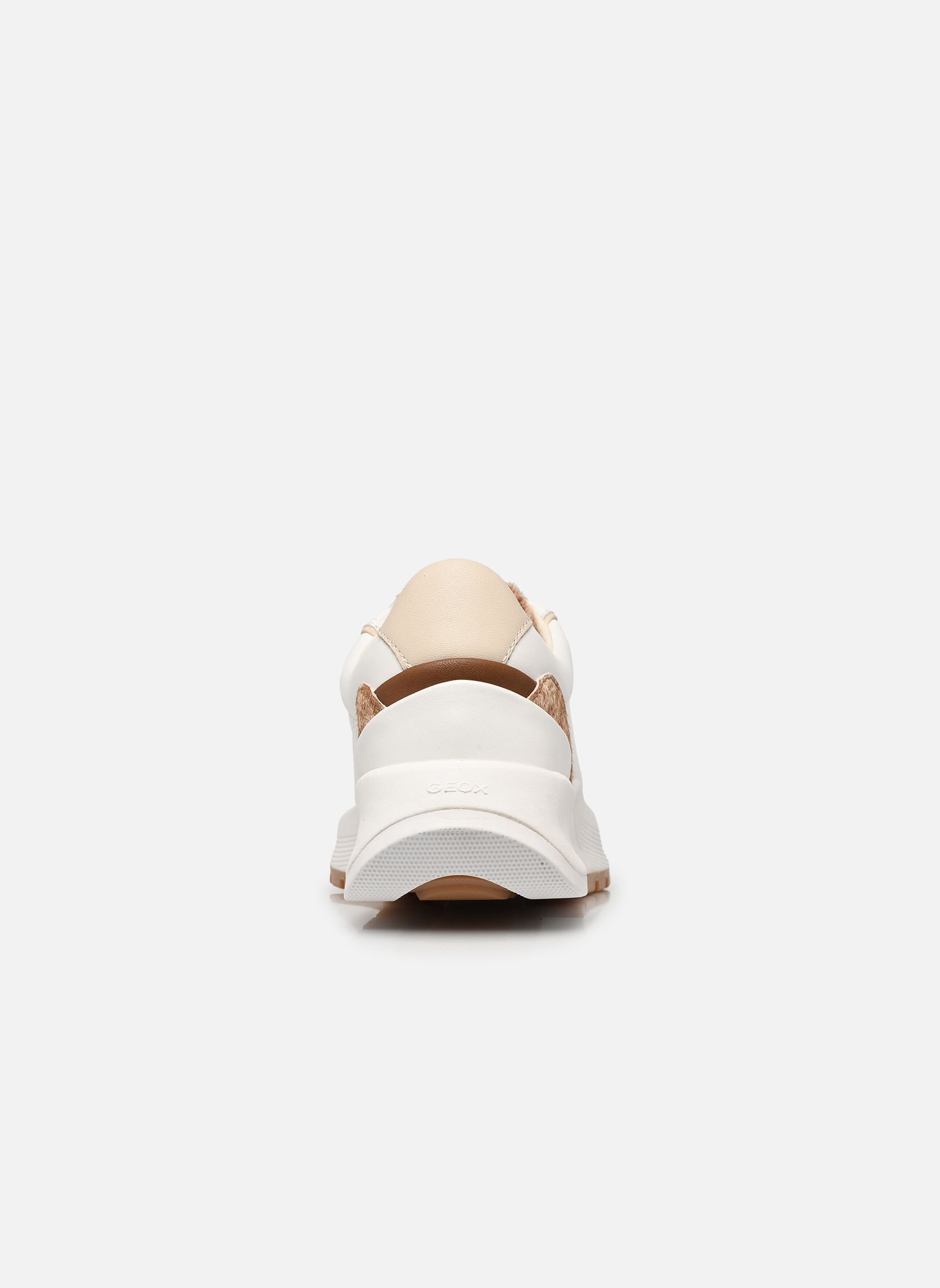 Baskets D METROPOLI femme blanc Geox Baskets D METROPOLI femme blanc BLANC / PAPYRUS