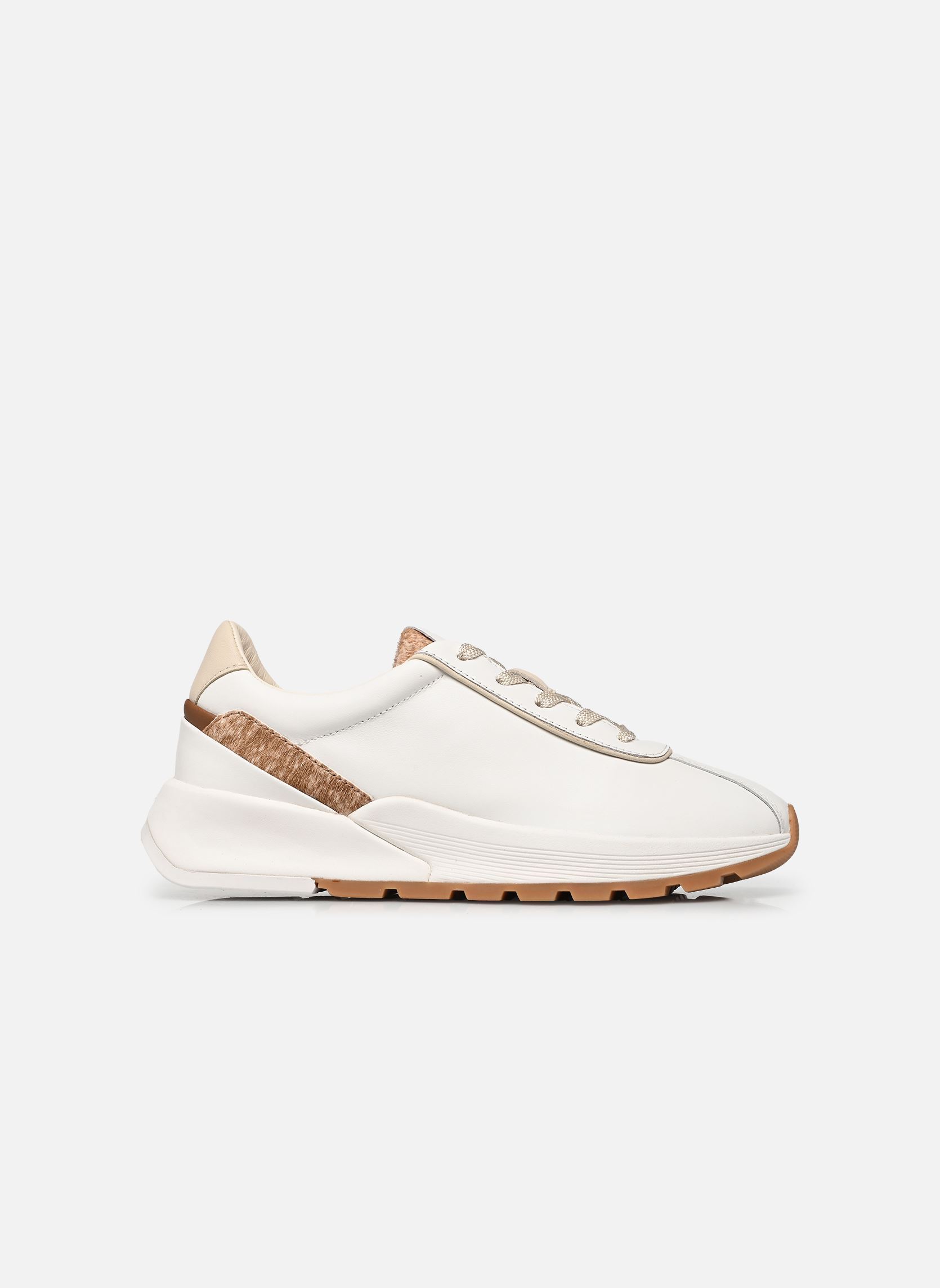 Baskets D METROPOLI femme blanc Geox Baskets D METROPOLI femme blanc BLANC / PAPYRUS