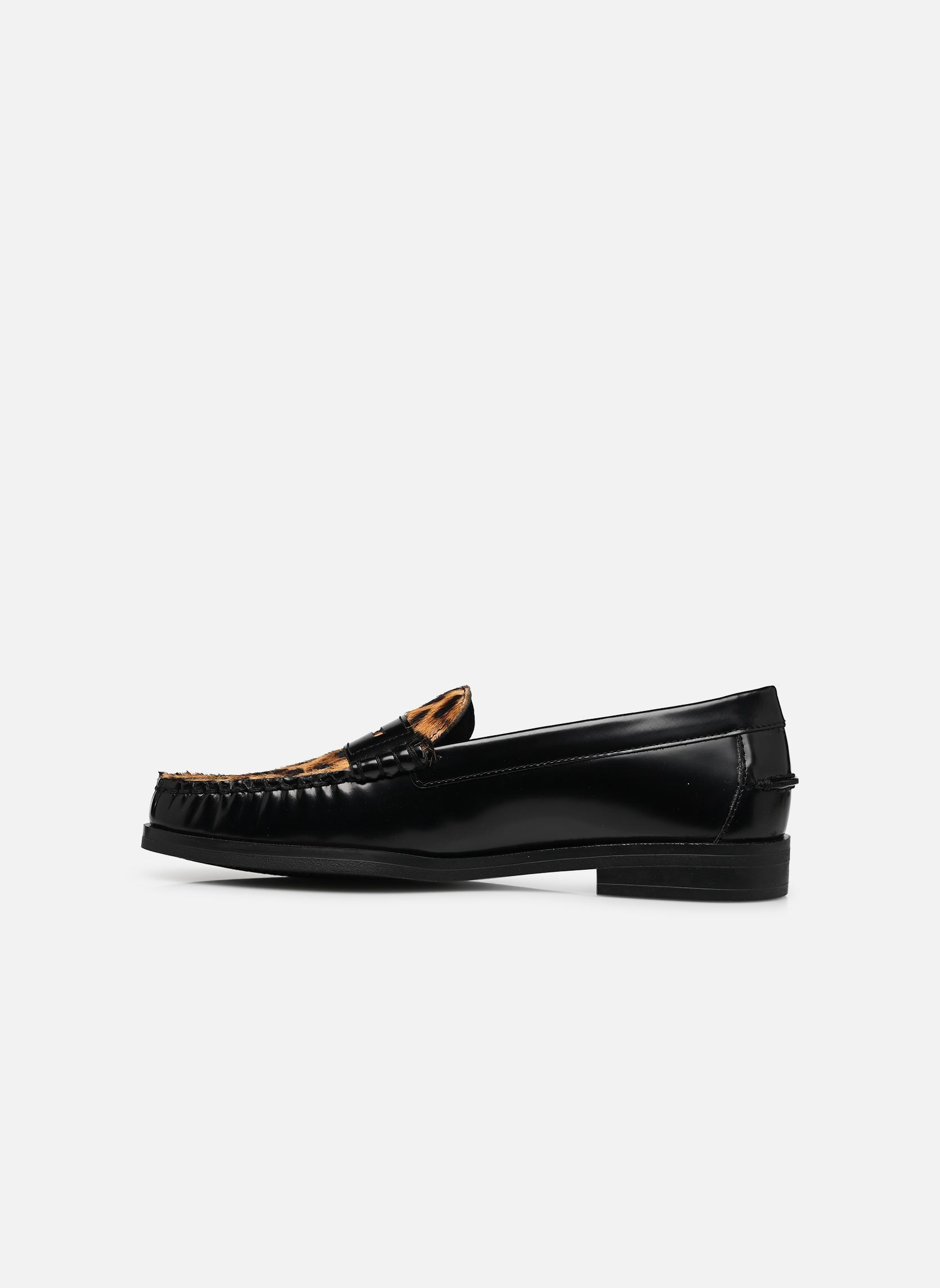 Loafer D NOEMEN A damen schwarz Geox Loafer D NOEMEN A damen schwarz BLACK/LEOPARD