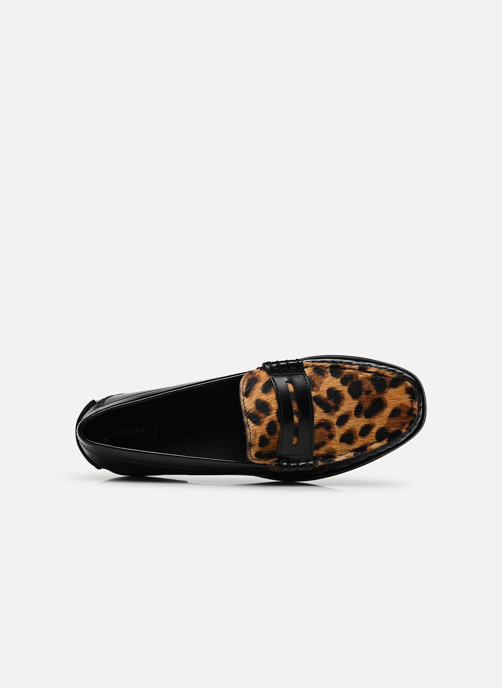 Loafer D NOEMEN A damen schwarz Geox Loafer D NOEMEN A damen schwarz BLACK/LEOPARD