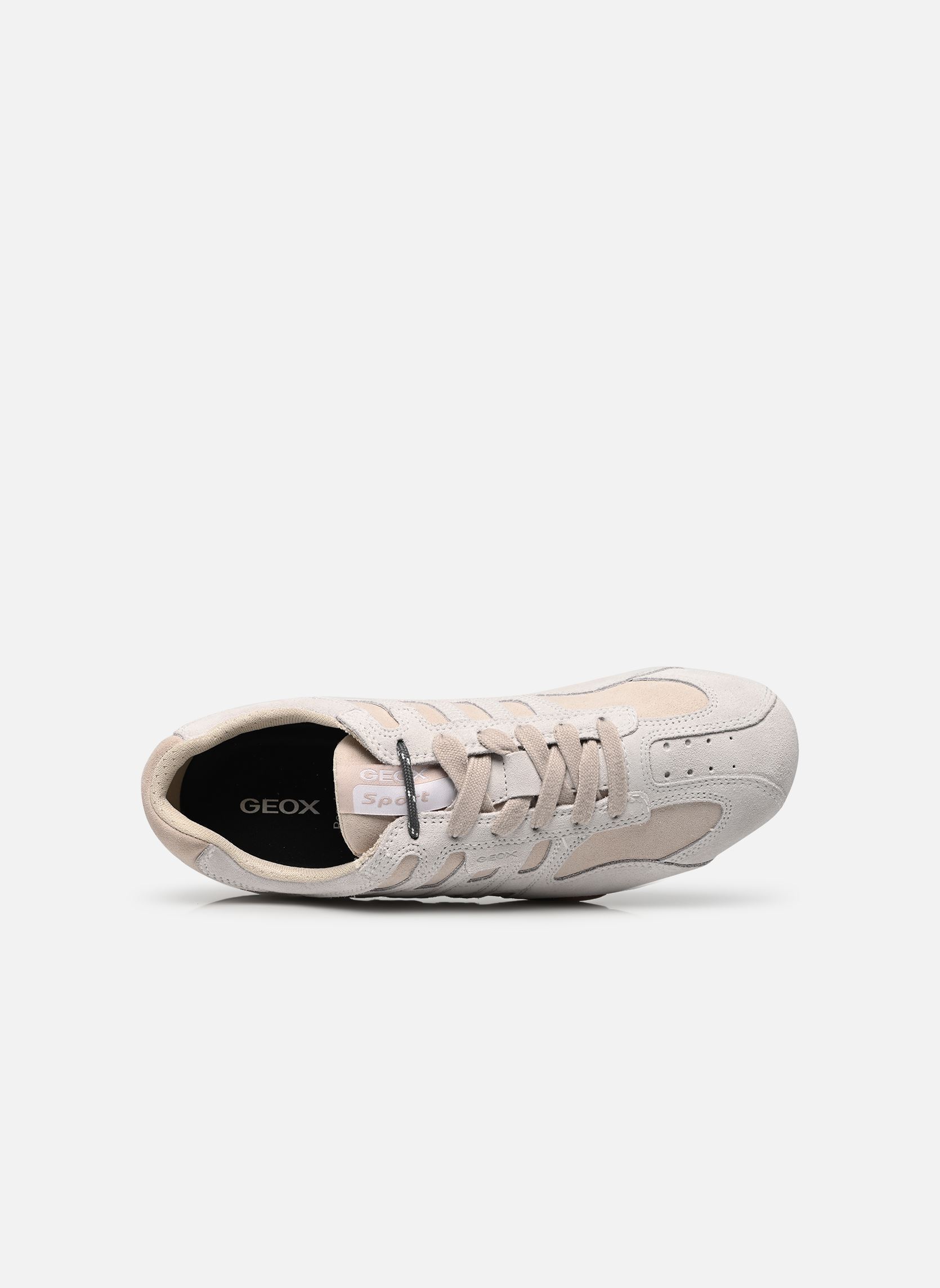 Baskets D SNAKE femme blanc Geox Baskets D SNAKE femme blanc OFF WHITE/LIGHT SAND