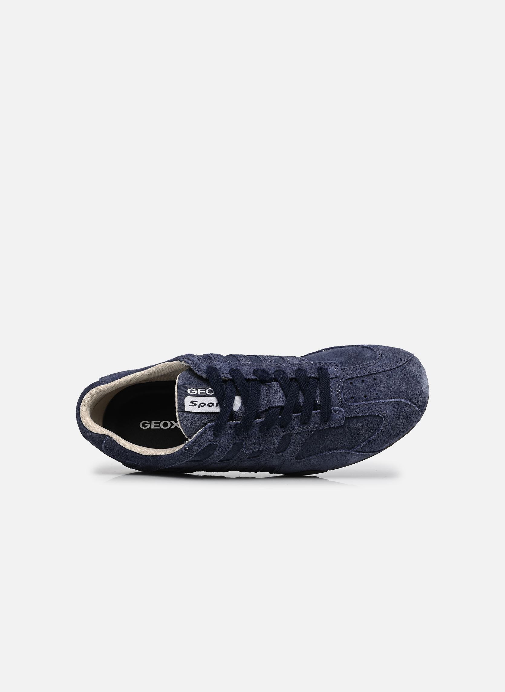 Sneaker D SNAKE damen blau Geox Sneaker D SNAKE damen blau BLEU FONCÉ