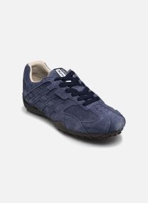 Sneaker D SNAKE damen blau Geox Sneaker D SNAKE damen blau BLEU FONCÉ