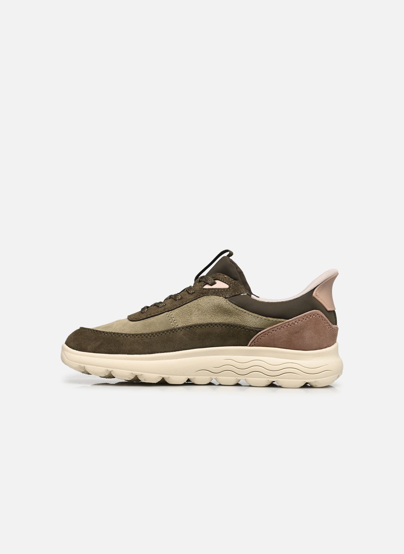 Baskets D SPHERICA PLUS B FAST IN femme vert Geox Baskets D SPHERICA PLUS B FAST IN femme vert SAGE/MILITARY