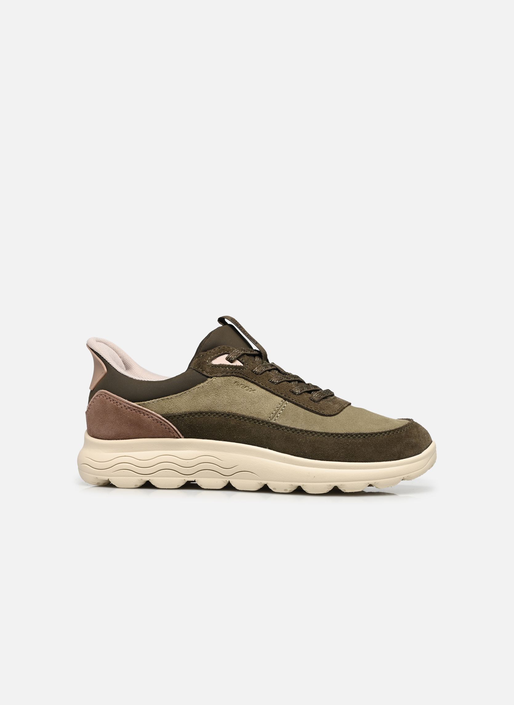 Baskets D SPHERICA PLUS B FAST IN femme vert Geox Baskets D SPHERICA PLUS B FAST IN femme vert SAGE/MILITARY