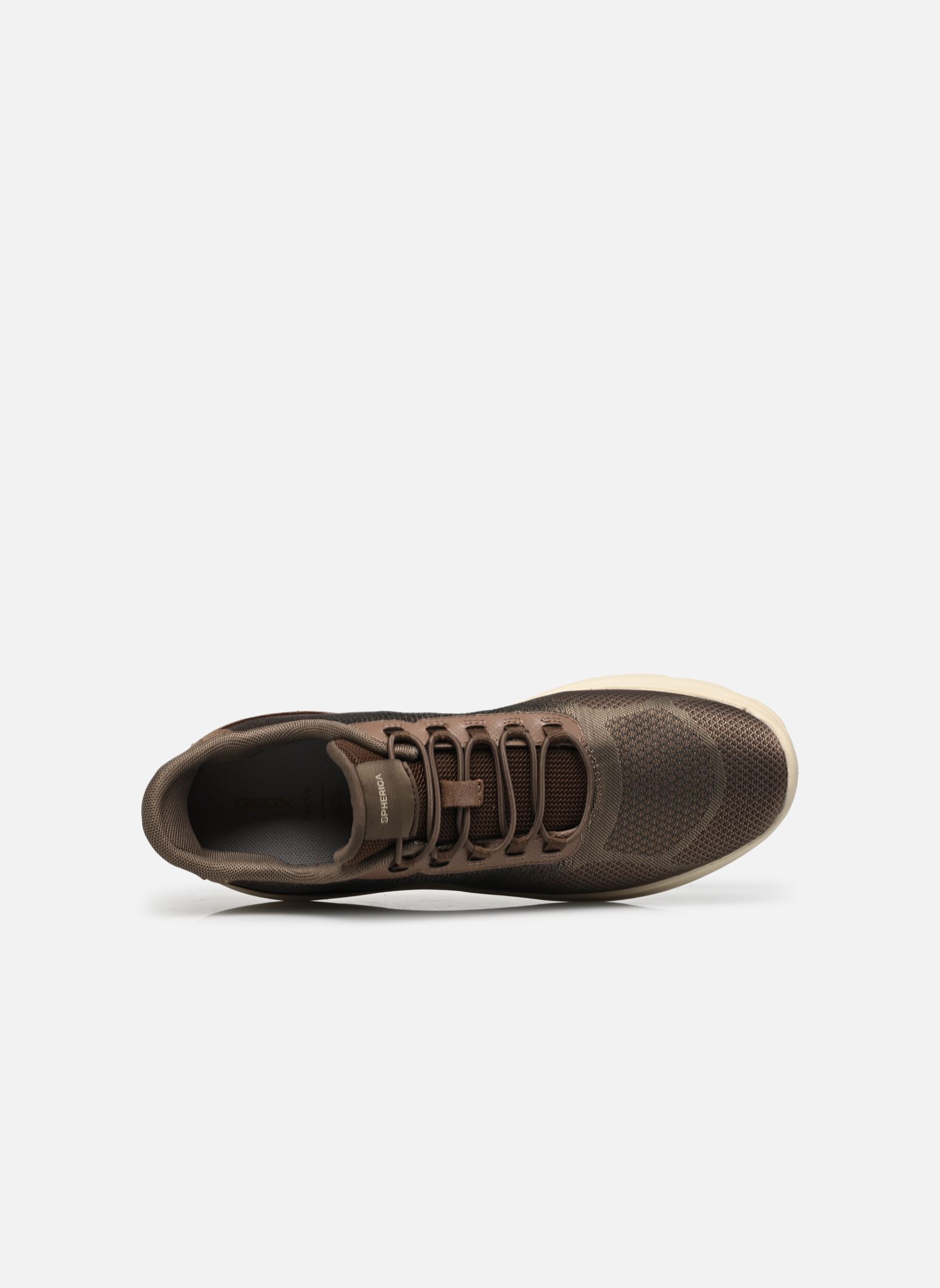 Baskets D SPHERICA PLUS WR femme marron Geox Baskets D SPHERICA PLUS WR femme marron TAUPE/DARK BROWN