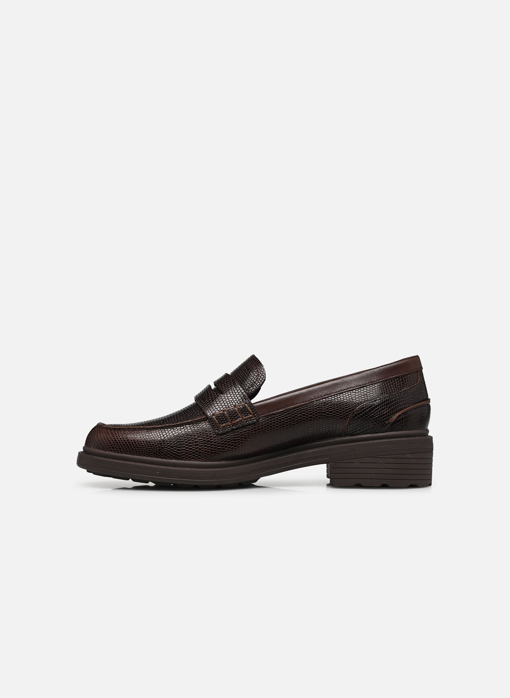 Mocassins D WALK PLEASURE B femme marron Geox Mocassins D WALK PLEASURE B femme marron BRUN FONCÉ