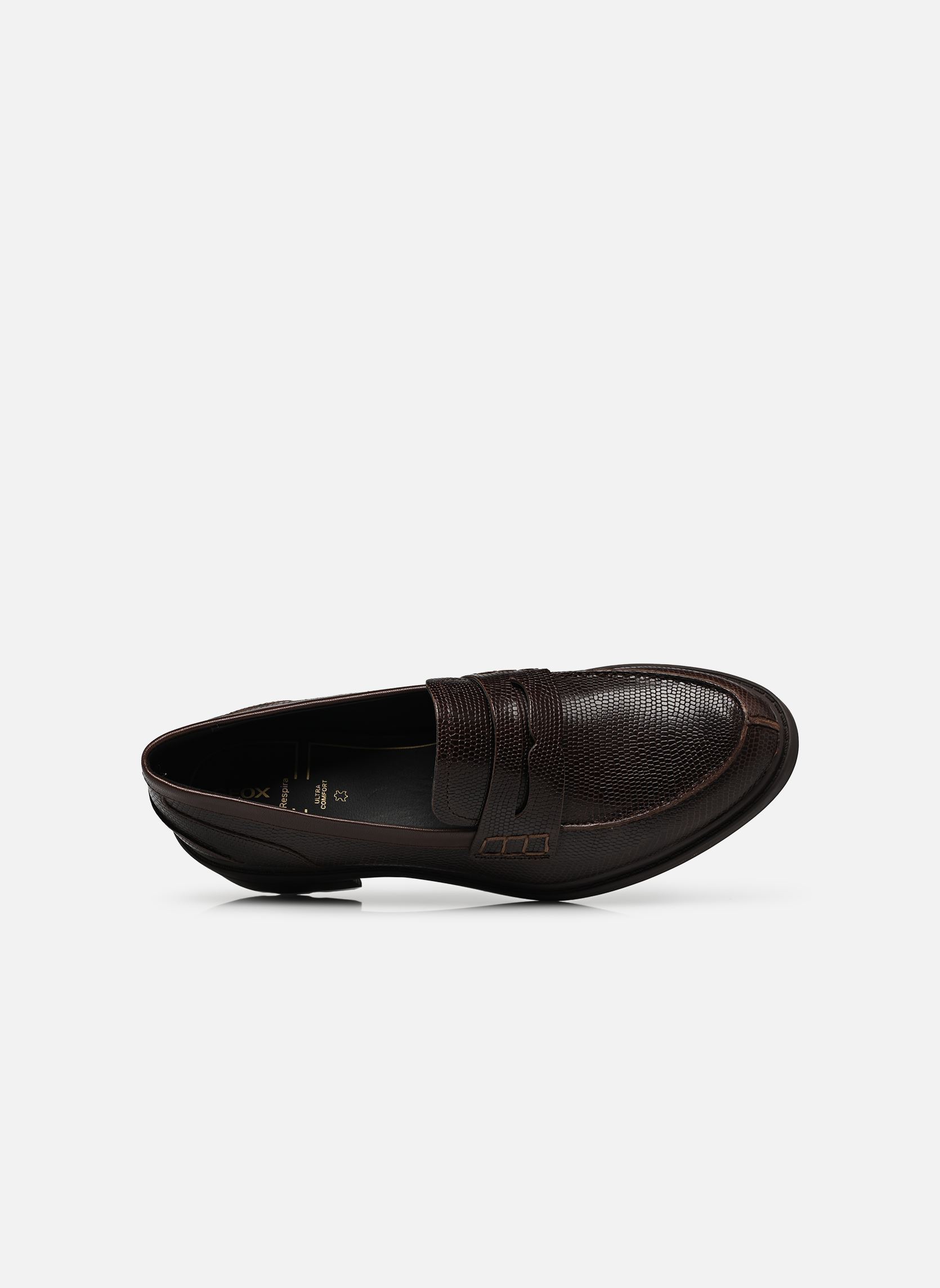 Mocassins D WALK PLEASURE B femme marron Geox Mocassins D WALK PLEASURE B femme marron BRUN FONCÉ