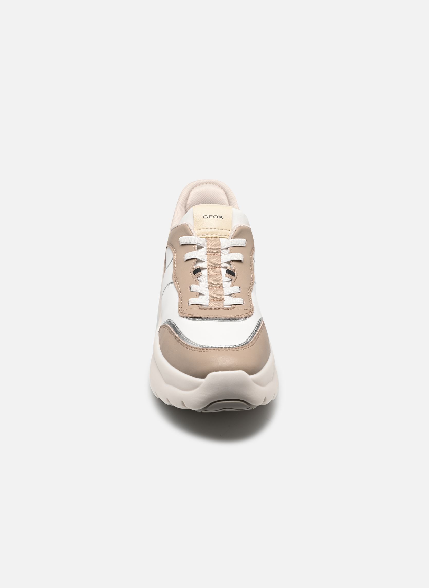 Sneaker D XTORS PLUS B damen weiß Geox Sneaker D XTORS PLUS B damen weiß BLANC/BEIGE
