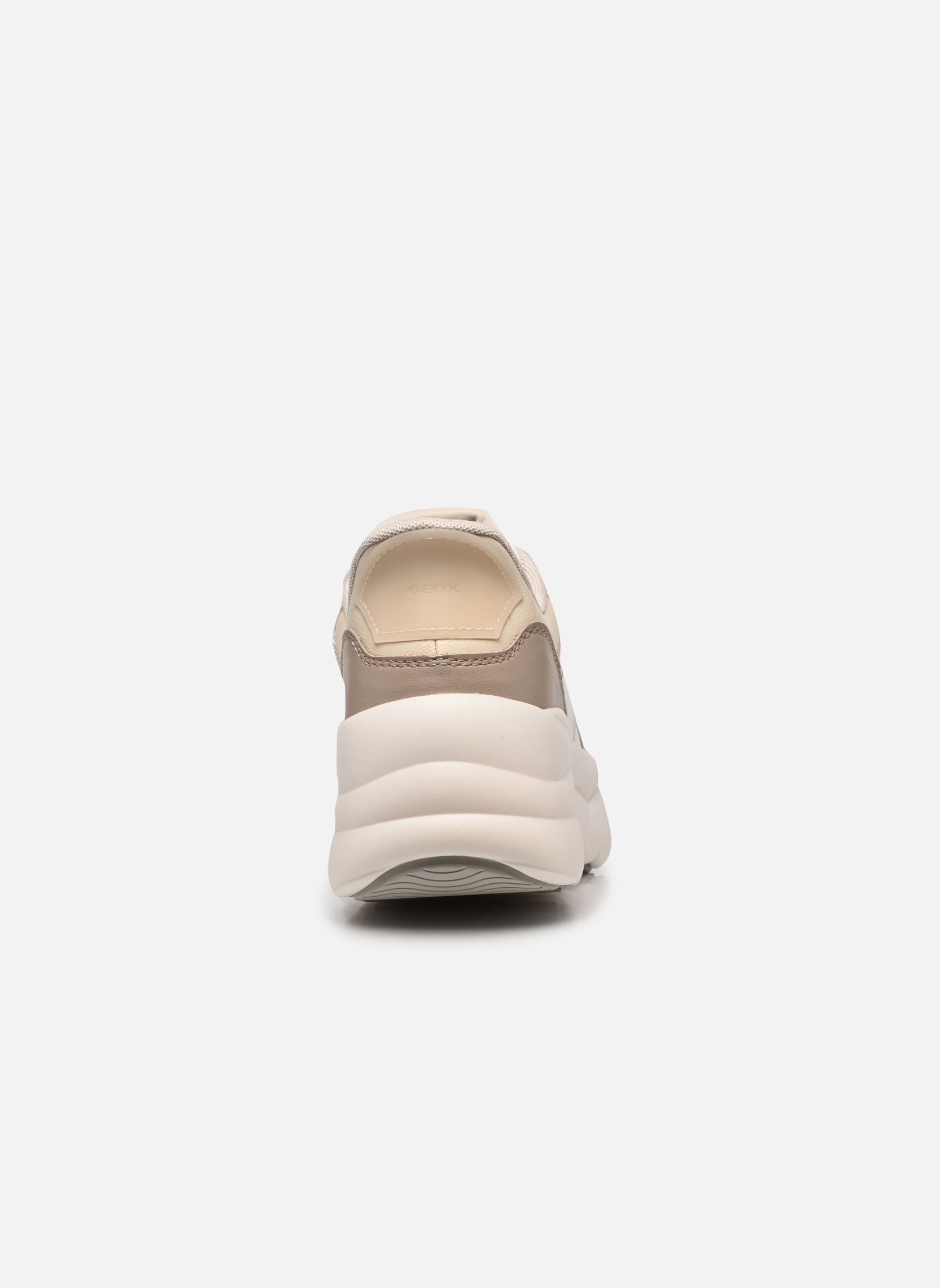 Sneaker D XTORS PLUS B damen weiß Geox Sneaker D XTORS PLUS B damen weiß BLANC/BEIGE