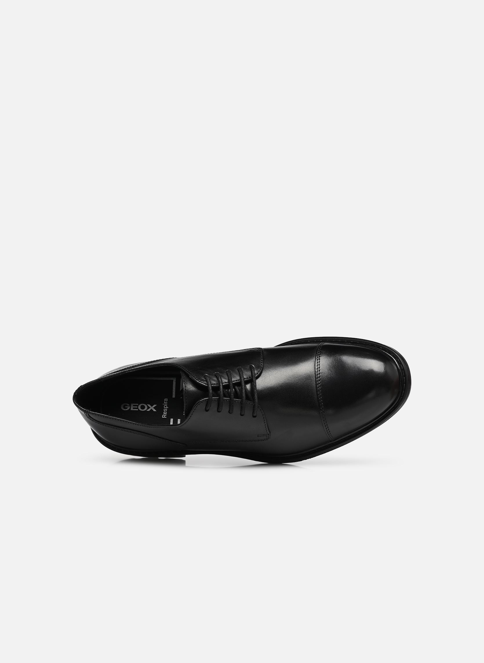 Derbys U WALK PLEASURE B herren schwarz Geox Derbys U WALK PLEASURE B herren schwarz NOIR