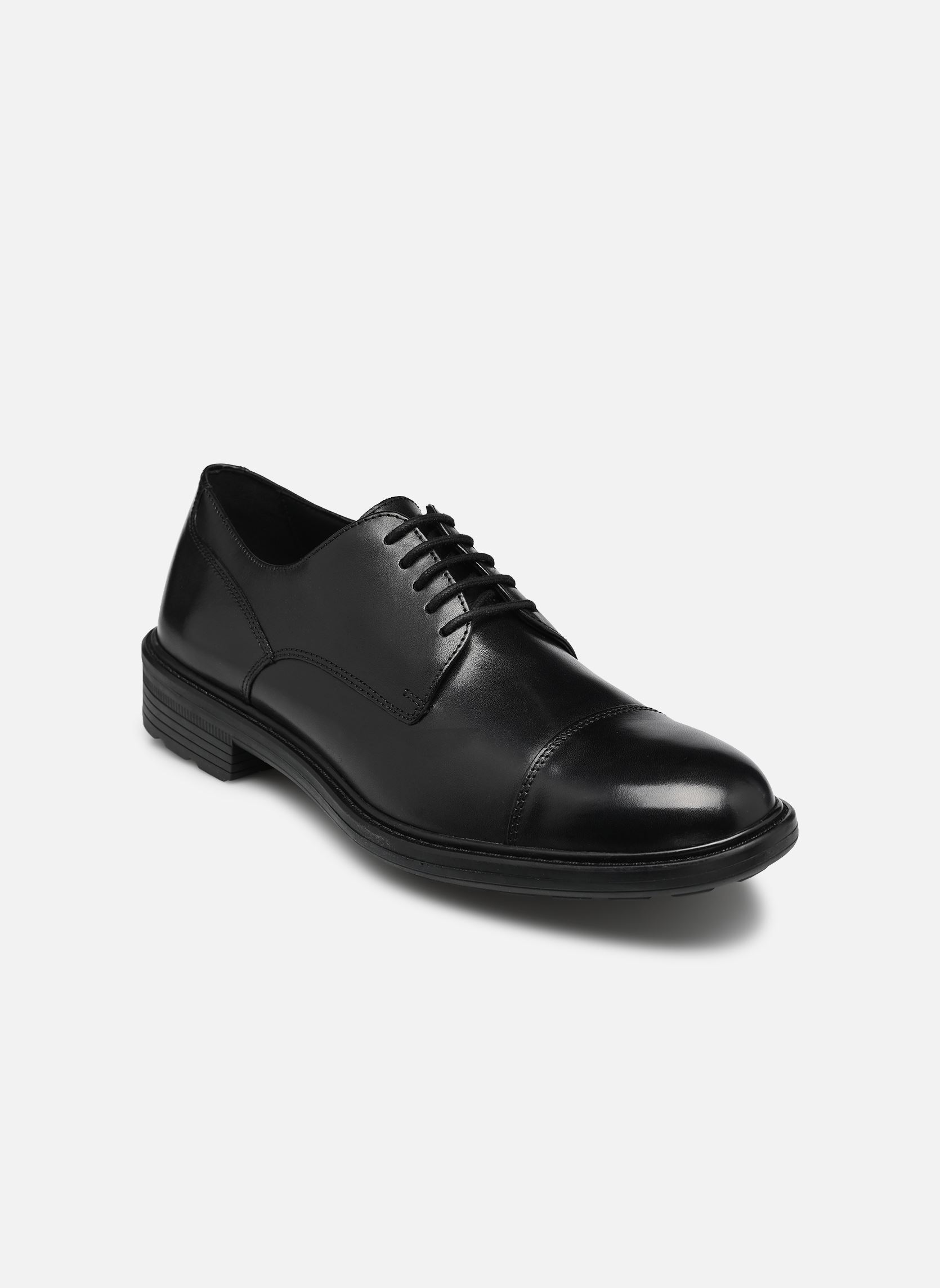 Derbys U WALK PLEASURE B herren schwarz Geox Derbys U WALK PLEASURE B herren schwarz NOIR