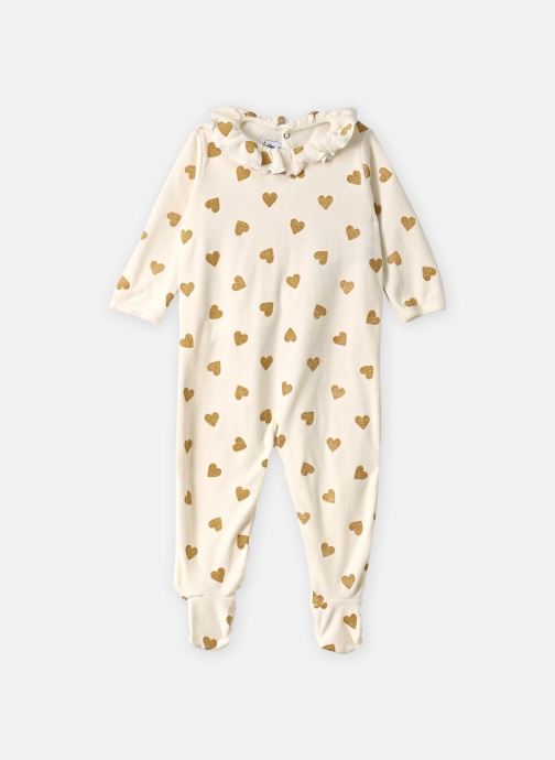 Petit Bateau Pyjamas et Grenouillères DORS BIEN PONT DOS-A0DSA03 blanc