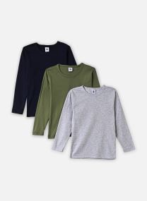 T-shirts Lot De 3 Tee Shirts ML Garçon Col Rond jongens meerkleurig