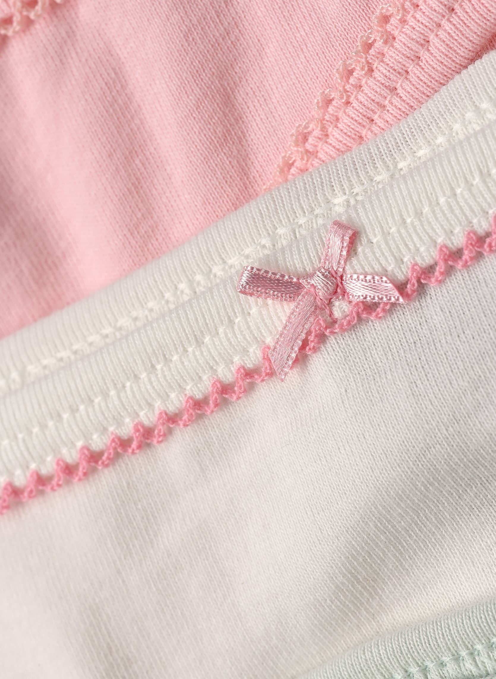 Ondergoed Lot de 7 Culottes Filles meisjes meerkleurig Petit Bateau Ondergoed Lot de 7 Culottes Filles meisjes meerkleurig VARIANTE 1