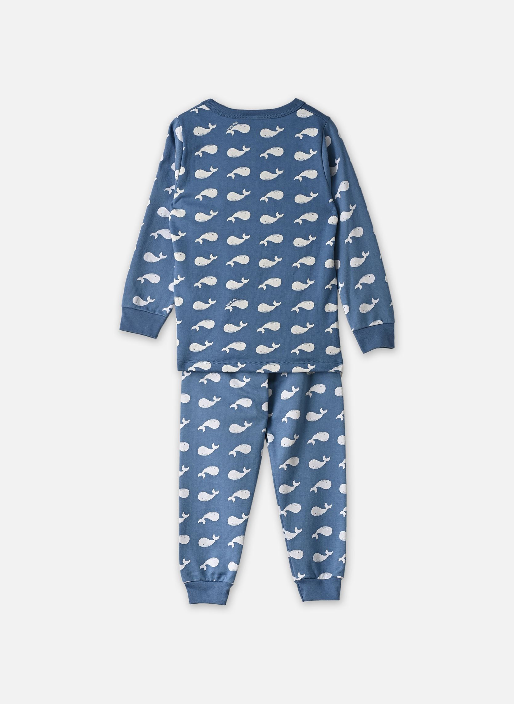Schlafanzug-Sets Pyjama Garçon Dauphin jungen blau Petit Bateau Schlafanzug-Sets Pyjama Garçon Dauphin jungen blau OUTREMER/MARSHMALLOW