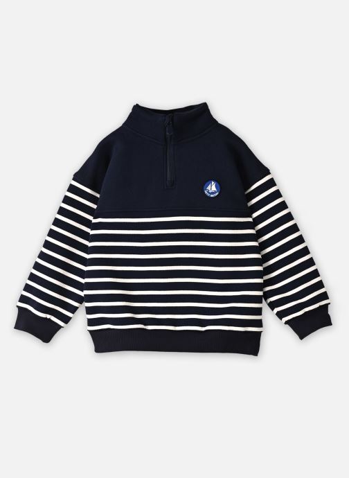 Petit Bateau Sweatshirts mit Reißverschluss SWEATSHIRT COL ZIP-A0GKM01 jungen blau