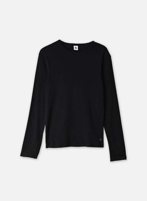 Petit Bateau Tee-shirts TEE SHIRT ML-A0B6E02 femme noir