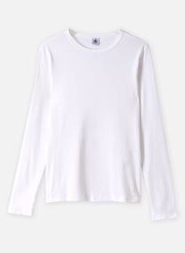 Tee-shirts TEE SHIRT ML-A0G6U01 femme blanc Petit Bateau Tee-shirts TEE SHIRT ML-A0G6U01 femme blanc ECUME