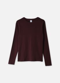 T-shirts TEE SHIRT ML-A0GU804 dames paars Petit Bateau T-shirts TEE SHIRT ML-A0GU804 dames paars MOON