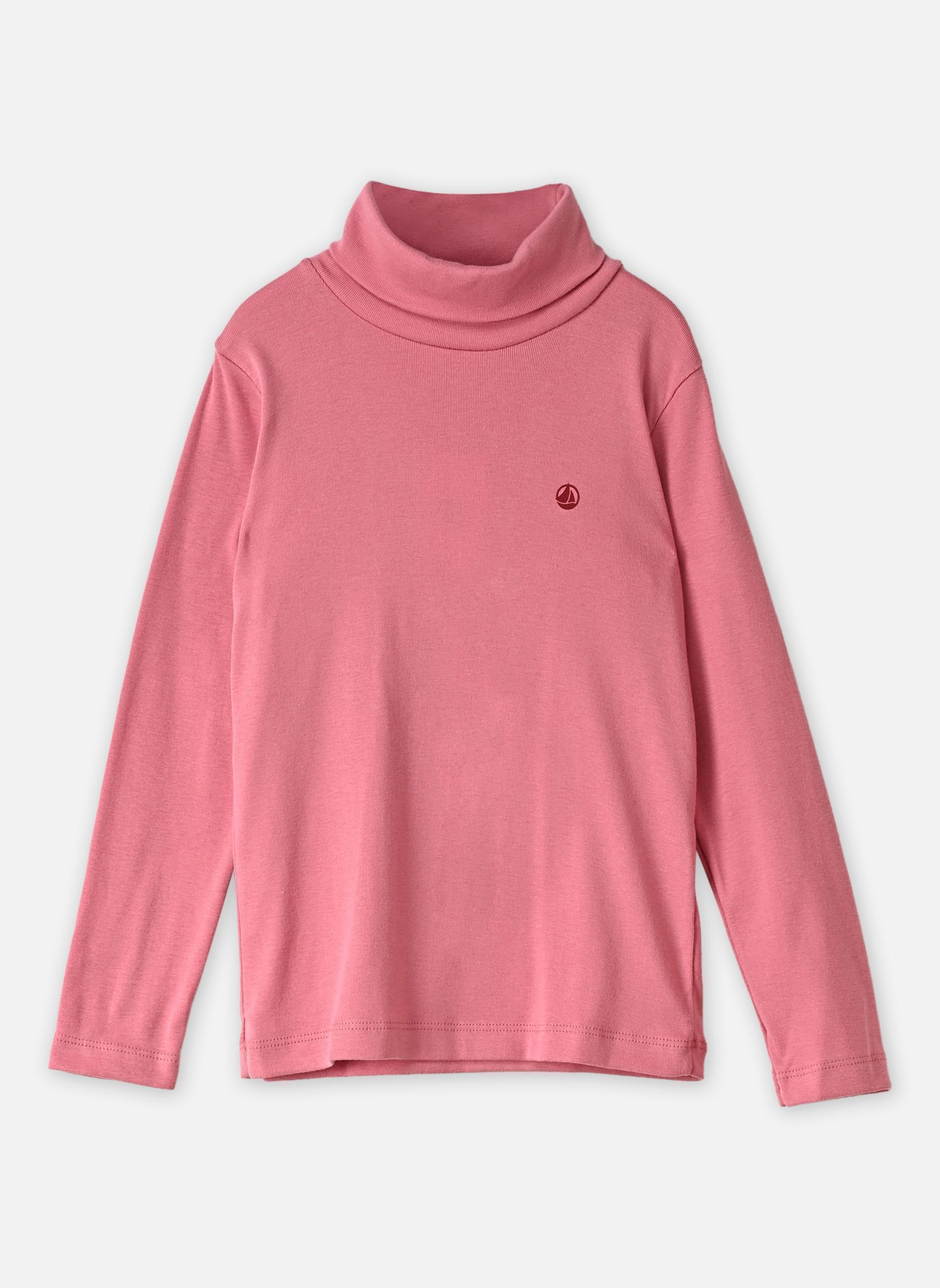 Pulls Tee-Shirt L'Iconique Col Roulé En Coton fille rose Petit Bateau Pulls Tee-Shirt L'Iconique Col Roulé En Coton fille rose NEW CHEEK