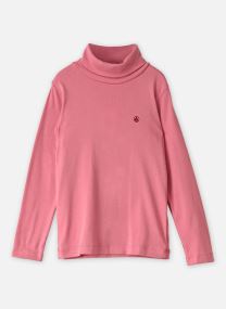 Pulls Tee-Shirt L'Iconique Col Roulé En Coton fille rose