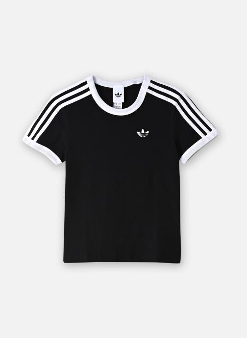 adidas originals T-shirts 3S TEE SLIM dames zwart