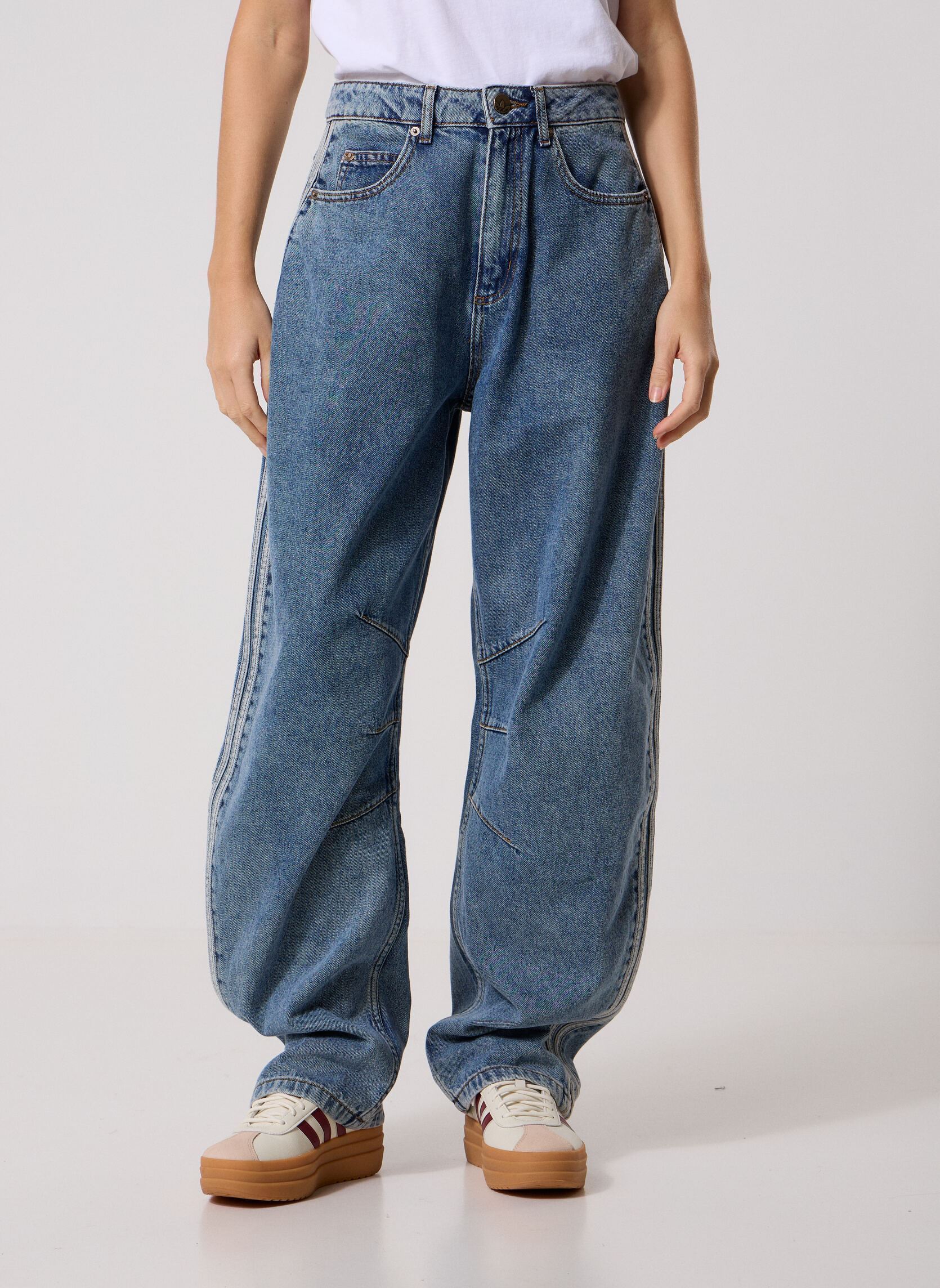 adidas Originals Pantalon Barrel Taille Haute - vue 7