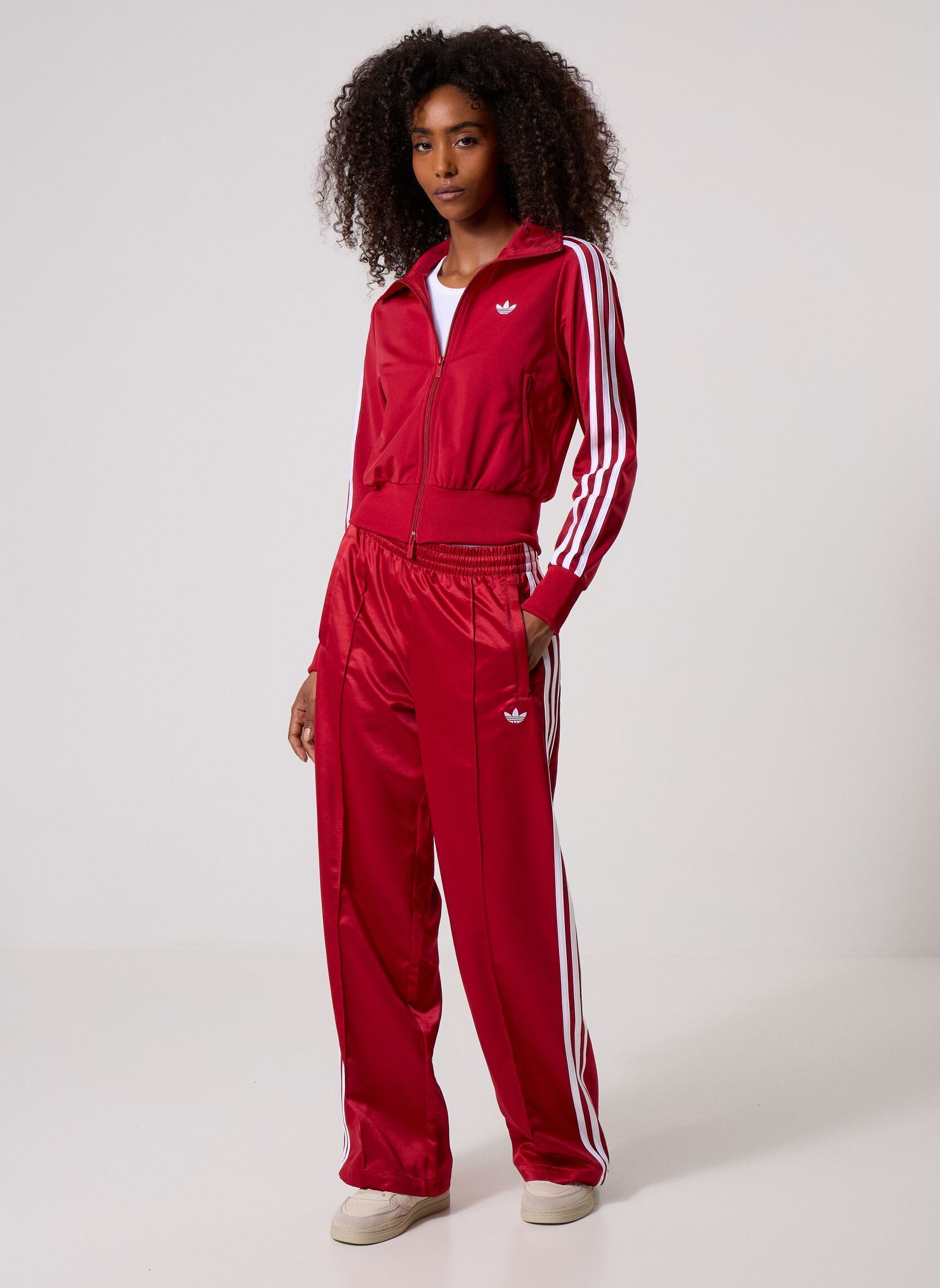 Vestes de survêtement FIREBIRD CLASSIC TRACK TOP femme rose adidas originals Vestes de survêtement FIREBIRD CLASSIC TRACK TOP femme rose TEAM VICTORY RED