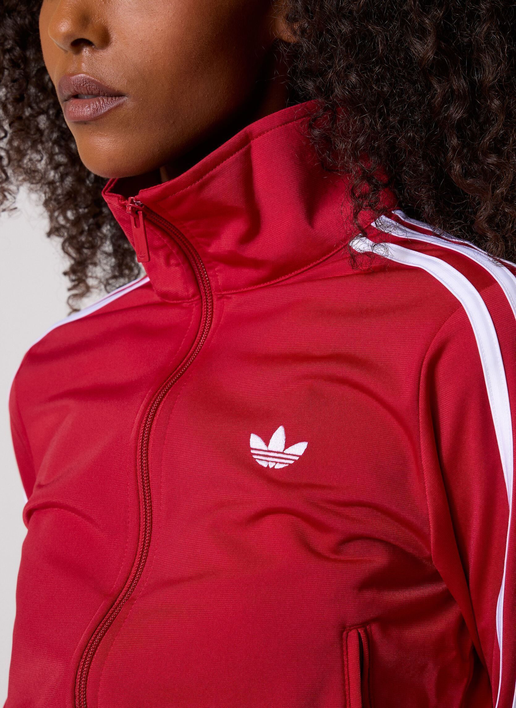 Vestes de survêtement FIREBIRD CLASSIC TRACK TOP femme rose adidas originals Vestes de survêtement FIREBIRD CLASSIC TRACK TOP femme rose TEAM VICTORY RED