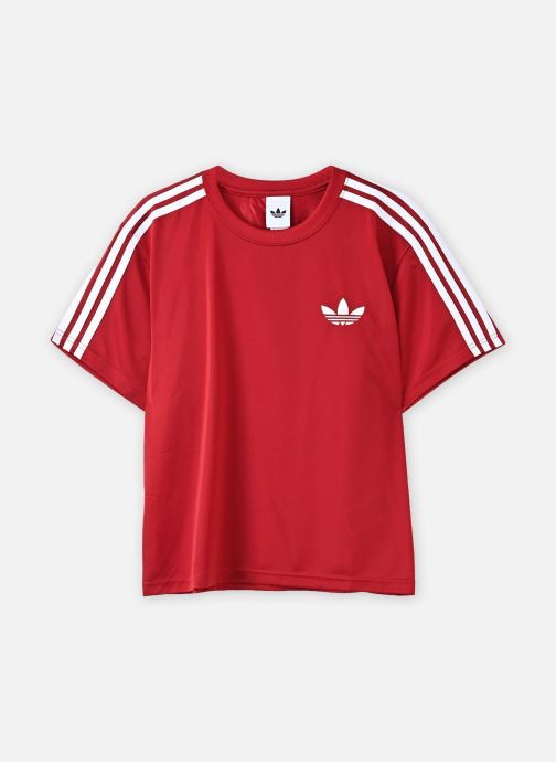 adidas originals T-shirts FIREBIRD TEE dames rood