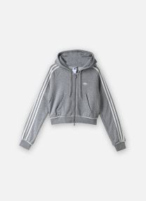 Trainingsvest GFX ZIP TOP dames grijs adidas originals Trainingsvest GFX ZIP TOP dames grijs MEDIUM GREY HEATHER