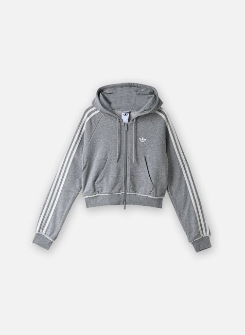 adidas originals Trainingsvest GFX ZIP TOP dames grijs