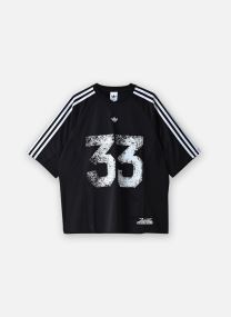 T-shirts JERSEY TOP dames zwart adidas originals T-shirts JERSEY TOP dames zwart BLACK