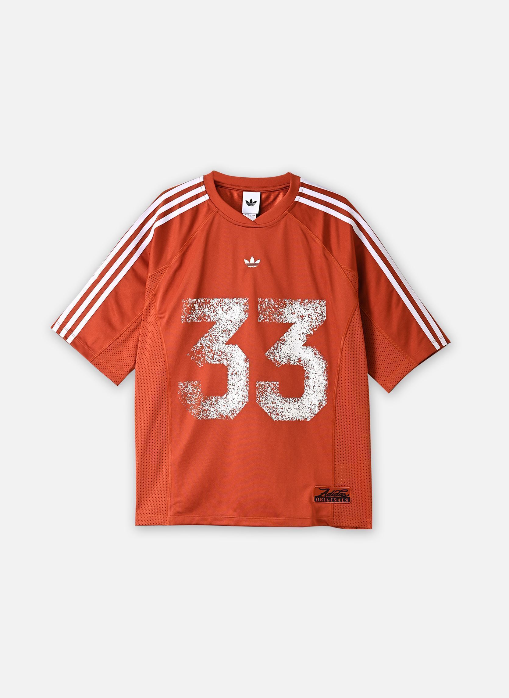 Tee-shirts JERSEY TOP femme orange adidas originals Tee-shirts JERSEY TOP femme orange VERMILLION