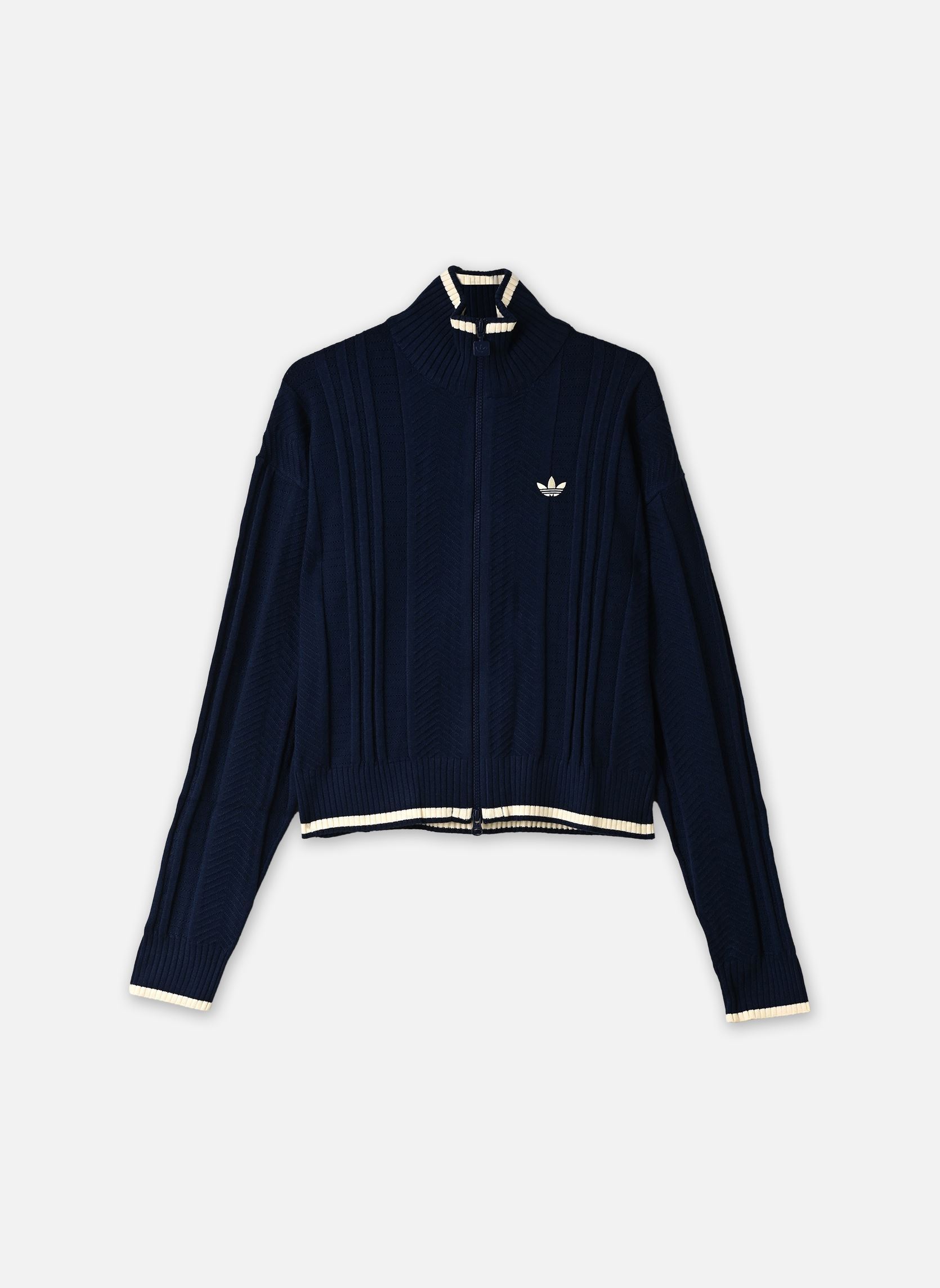 Vestes de survêtement KNIT FIREBIRD TRACK TOP femme bleu adidas originals Vestes de survêtement KNIT FIREBIRD TRACK TOP femme bleu NIGHT INDIGO
