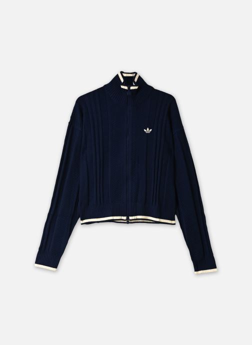 adidas originals Vestes de survêtement KNIT FIREBIRD TRACK TOP femme bleu