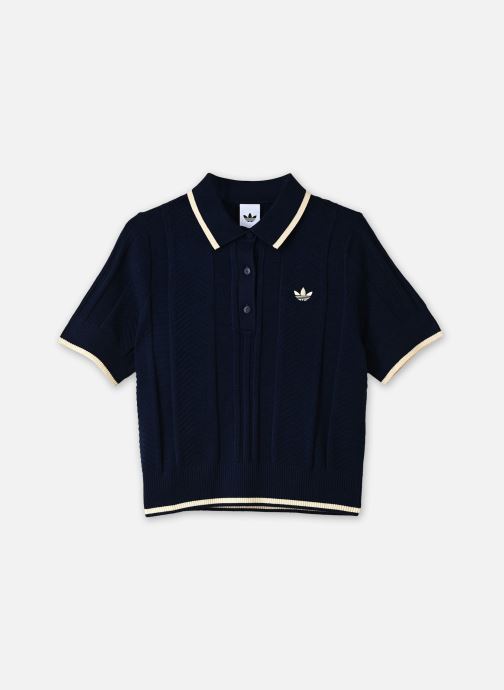 adidas originals Polo's POLO SH SLEEVES dames blauw