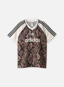 Tee-shirts SATIN SNAKE TEE JERSEY femme marron adidas originals Tee-shirts SATIN SNAKE TEE JERSEY femme marron LINEN