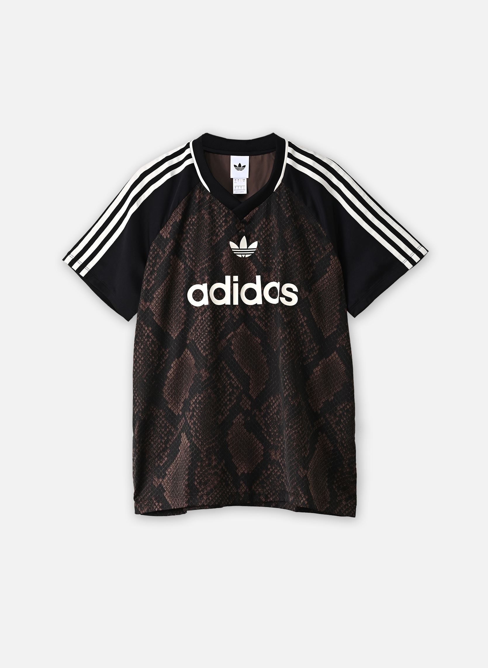 Tee-shirts SATIN SNAKE TEE JERSEY femme noir adidas originals Tee-shirts SATIN SNAKE TEE JERSEY femme noir EARTH STRATA