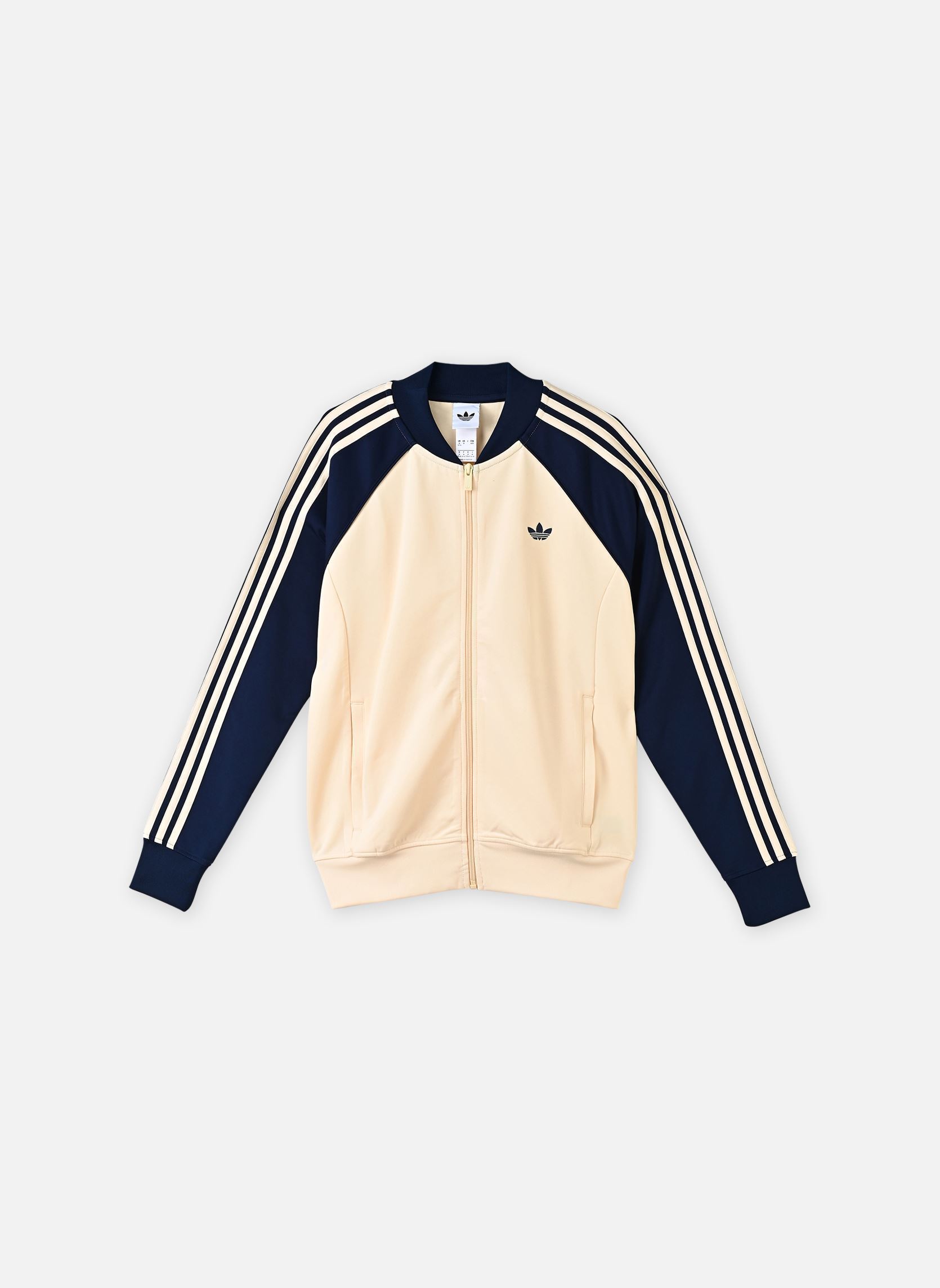 Vestes de survêtement SST CLASSIC TRACK TOP femme beige adidas originals Vestes de survêtement SST CLASSIC TRACK TOP femme beige WARM VANILLA