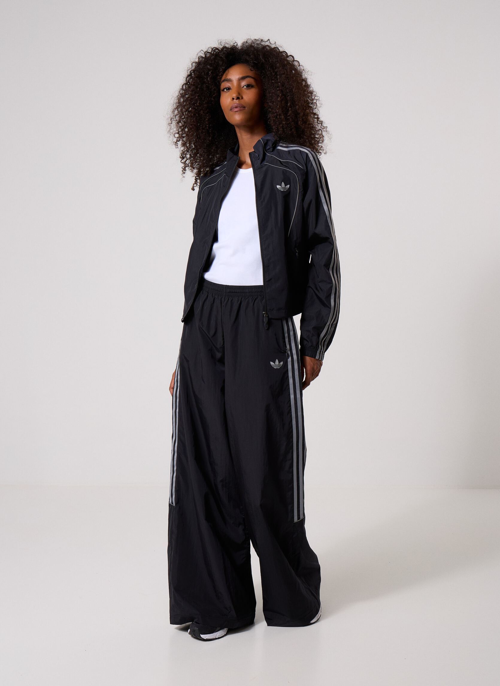Vestes de survêtement TEAMGEIST TT femme noir adidas originals Vestes de survêtement TEAMGEIST TT femme noir BLACK