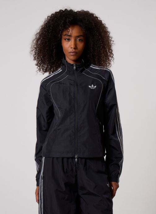 adidas originals Vestes de survêtement TEAMGEIST TT femme noir