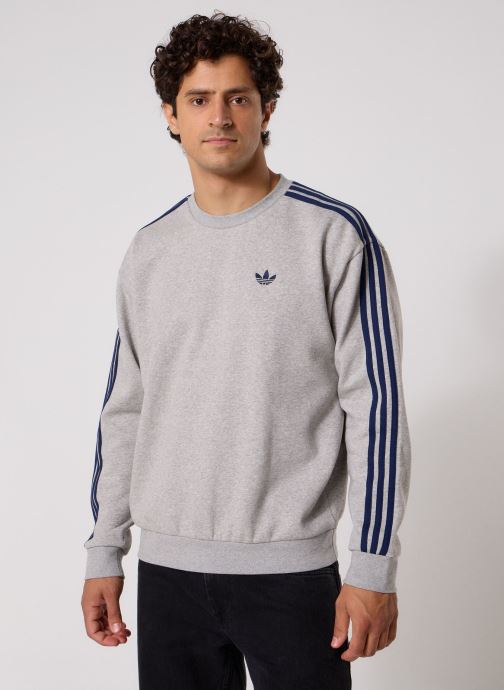 adidas originals Sweats 3S CREW homme gris
