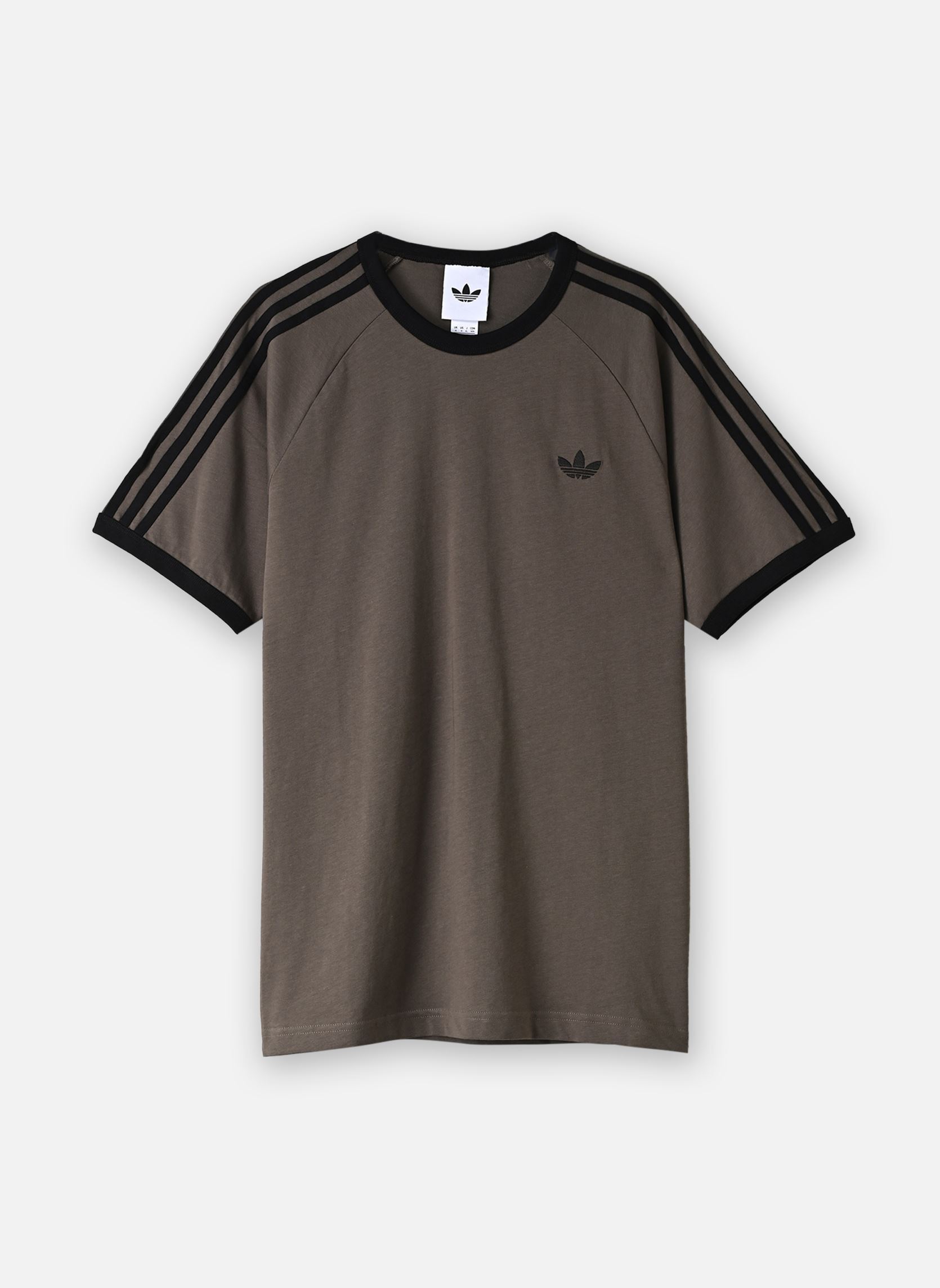 Tee-shirts 3S TEE homme kaki adidas originals Tee-shirts 3S TEE homme kaki branch