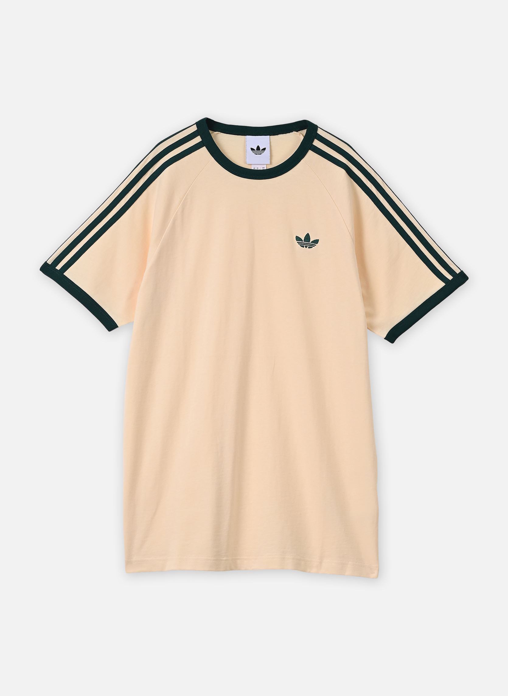 Tee-shirts 3S TEE homme beige adidas originals Tee-shirts 3S TEE homme beige warm vanilla