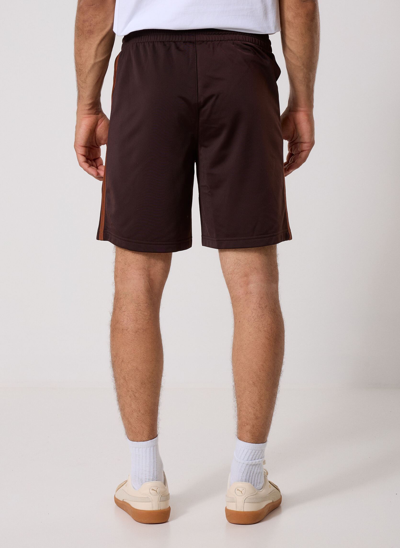 Sportshorts FIREBIRD SHO heren bruin adidas originals Sportshorts FIREBIRD SHO heren bruin Aurora Coffee